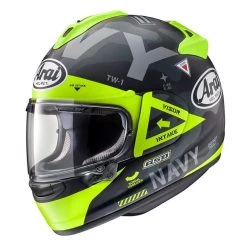 Best reviews of ❤️ Arai Chaser-X Navy Frost Black Yellow Helmet - Black - Medium - Adult 👍
