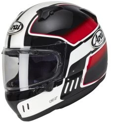 Brand new 🛒 Arai Renegade V Shelby Black White Red Helmet - Unisex - Medium - Adult - Black/White/Red 🎉