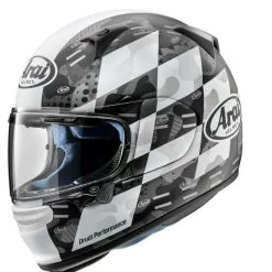 Buy 🎉 Arai Profile-V Patch Black White Helmet - White - Medium - Adult 😉