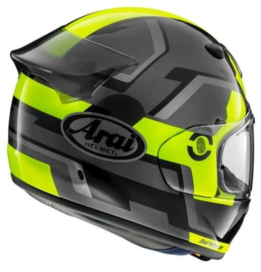 Wholesale π₯° Arai Quantic Face Fluro Yellow Helmet (Includes Arai Pro Shade Visor valued at $129.95) - Unisex - Small - Adult - Yellow π 4 Wholesale π₯° Arai Quantic Face Fluro Yellow Helmet (Includes Arai Pro Shade Visor valued at $129.95) - Unisex - Small - Adult - Yellow π - Image 2