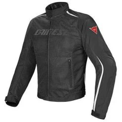 Promo 😉 Dainese Hydra Flux D-Dry Black Jacket - White - 48 - Adult ⭐