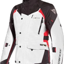 Hot Sale 🔥 Dainese - X-Tourer D-Dry Grey Black Red Jacket - Red - 50 - Adult 💯