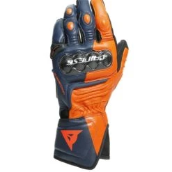 Coupon 😍 Dainese - Carbon 3 Black-Iris Flame-Orange Fluro Red Gloves ✨