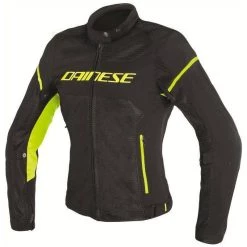 Cheap 👍 Dainese Ladies Air-Frame D1 Textile Black Yellow Jacket 🥰